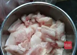 酸藠头炒鸡杂的做法图解2