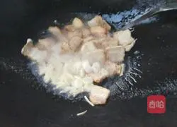 五花肉炒猪肝的做法图解5
