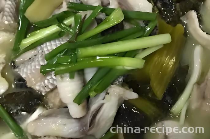 Practice of Private pickled Chinese cabbage Fish