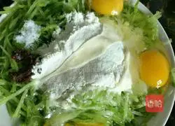 青萝卜烙的做法图解2