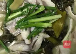 私房酸菜鱼的做法图解4