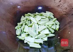 辣炒扁豆的做法图解7