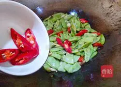 辣炒扁豆的做法图解9