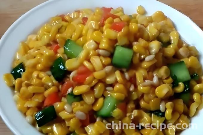 The method of making pine seed corn