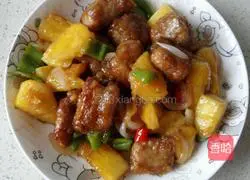 酸甜菠萝排骨的做法图解5