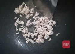 油豆腐炒肉末的做法图解4