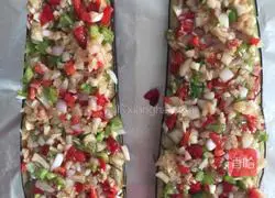 蒜末烤茄子的做法图解5