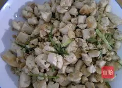 碎炒豆腐的做法图解4