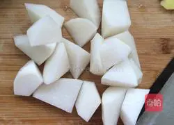 萝卜炖排骨的做法图解3