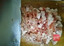 嫩笋五花肉丁的做法图解5