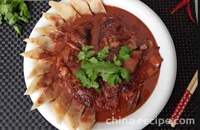 The recipe for making fish head pancakes