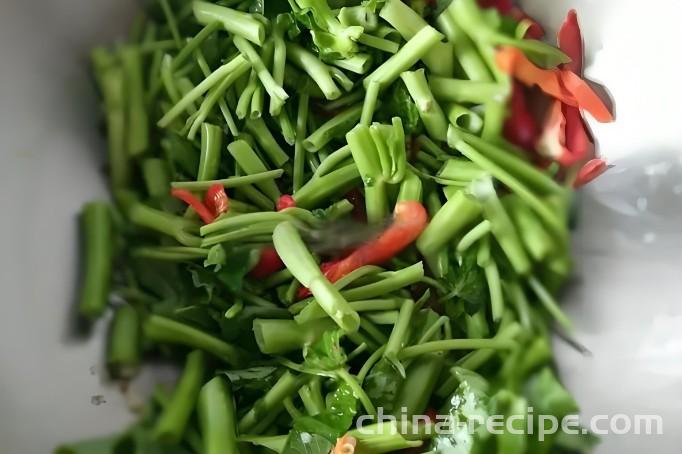 The recipe for home cooked hollow dishes