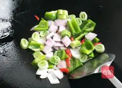 嫩炒猪肝的做法图解5