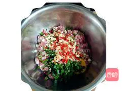 葱末肉丸蒸蛋的做法图解7