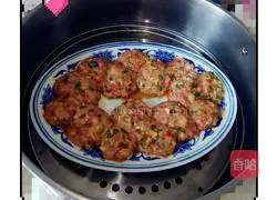 葱末肉丸蒸蛋的做法图解13