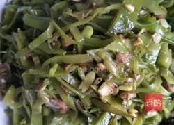 肉炒扁豆丝的做法图解6