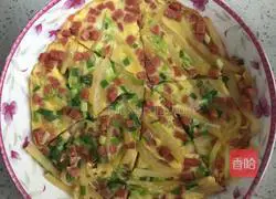 土豆丝鸡蛋饼（快手早餐）的做法图解7