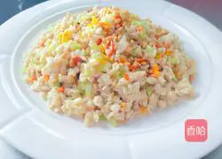 松仁鸡米的做法图解6