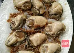蒜蓉粉丝牡蛎的做法图解5