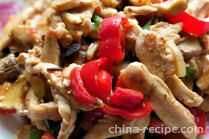 The recipe for spicy chicken breast