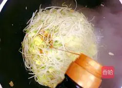 豆芽炒鸡蛋的做法图解6