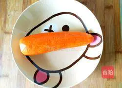 金针菇炒胡萝卜的做法图解1