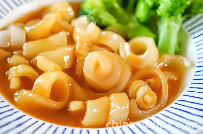 The method of making abalone sauce with fish glue