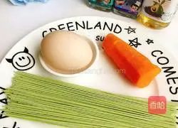 面条鸡蛋糕的做法图解1