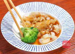 潮式鱼胶料理——鲍汁扣鱼胶！的做法图解6