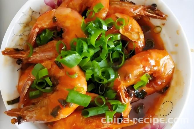 How to use oil to explode shrimp