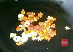 豌豆炒豆干的做法图解7