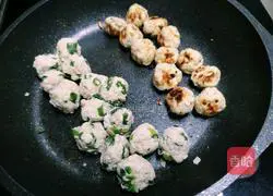 苹果鸡肉丸的做法图解5