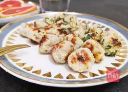 苹果鸡肉丸的做法图解6