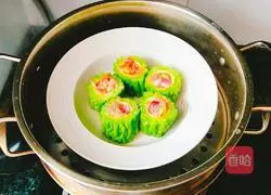 苦瓜酿肉的做法图解5