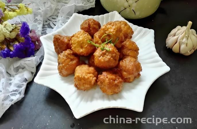 How to make sweet and sour chicken balls
