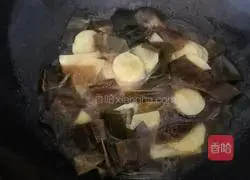 土豆炖海带的做法图解4