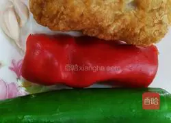 辣椒炒肉卷的做法图解1