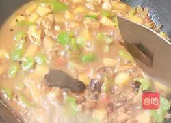 土豆炒鸡肉的做法图解16