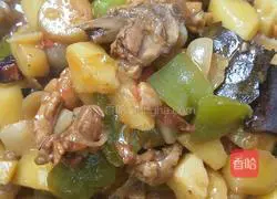 土豆炒鸡肉的做法图解17