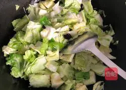 炝炒牛心菜的做法图解7
