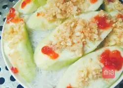 金蒜丝瓜蛊的做法图解7
