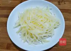 豆豉炝拌青椒土豆丝的做法图解13