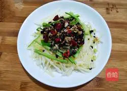豆豉炝拌青椒土豆丝的做法图解22
