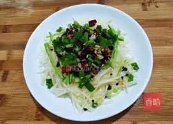 豆豉炝拌青椒土豆丝的做法图解23
