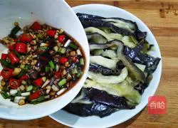 凉拌手撕茄子的做法图解12