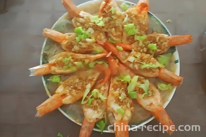 Garlic vermicelli shrimp recipe