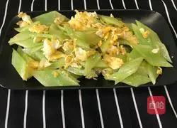 清炒莴苣鸡蛋 的做法图解8
