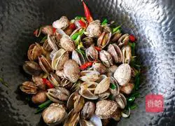 家常香炒蛤蜊的做法图解11