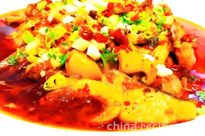 The recipe for hotpot fish