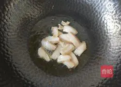 黄金菇炒肉的做法图解5